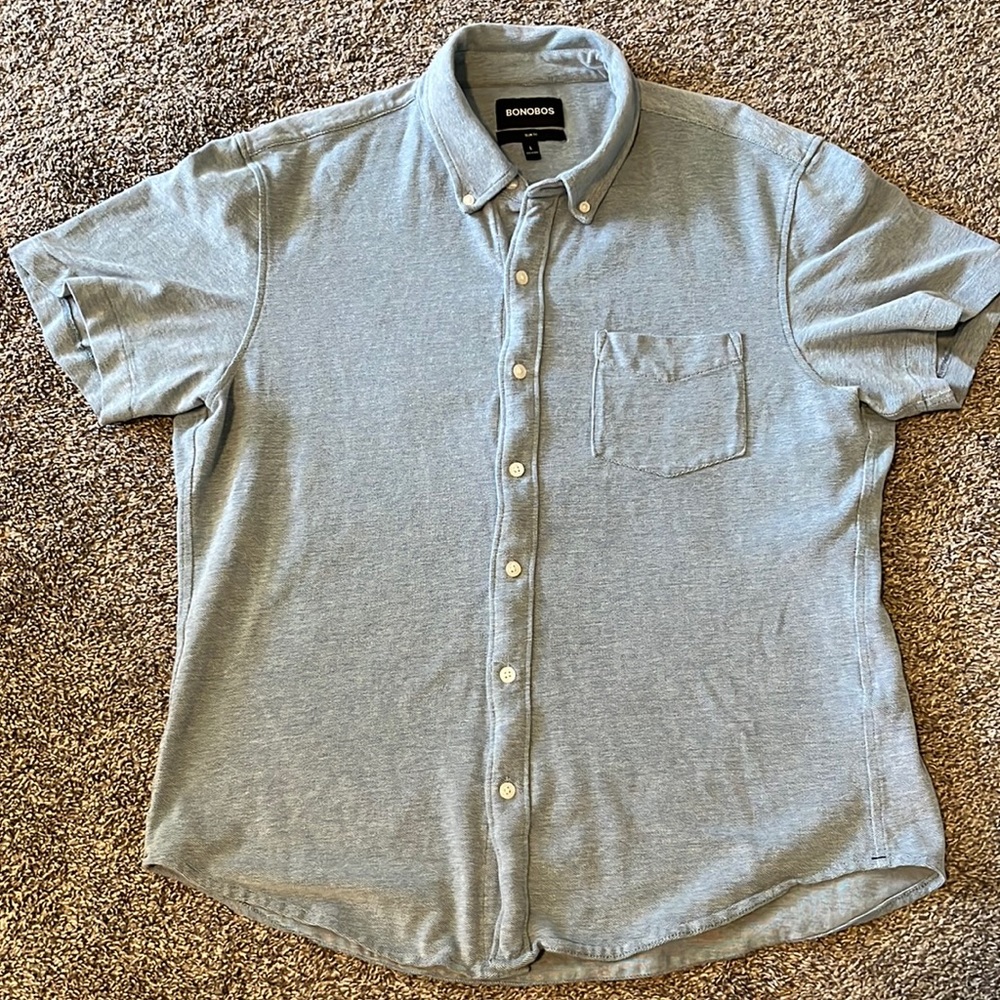 Bonobos short sleeve Oxford shirt